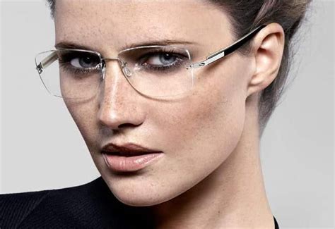 rimless glasses for oval faces.